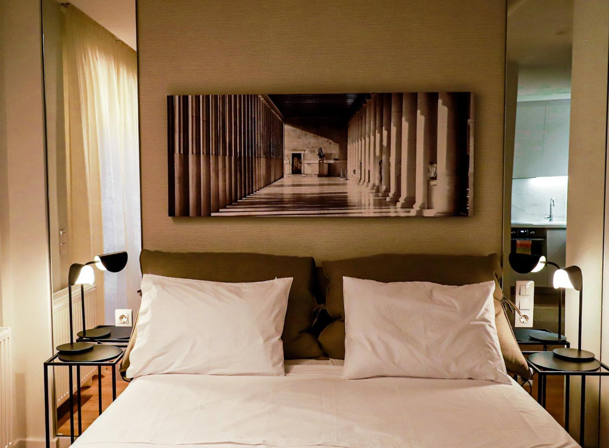 Renovated Apartment With Roof Garden Access, 15 M Walk To Acropolis Atény Exteriér fotografie